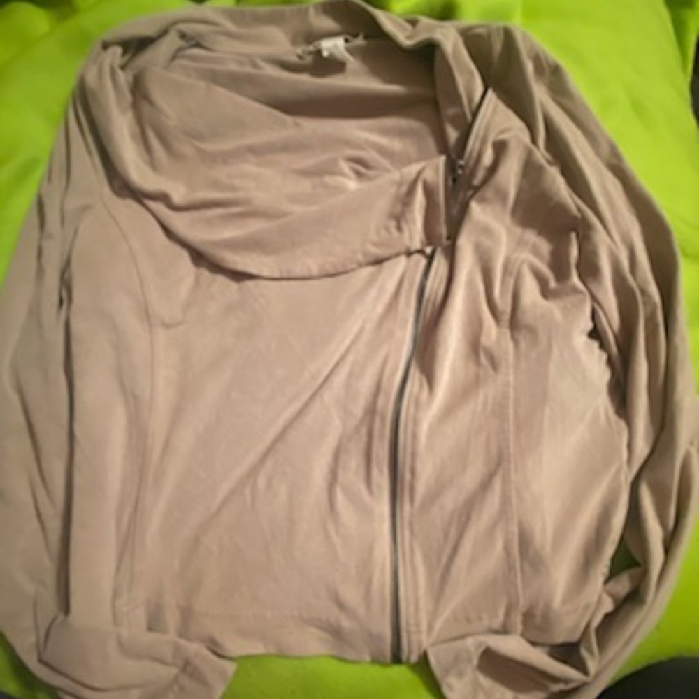 side zip light jacket